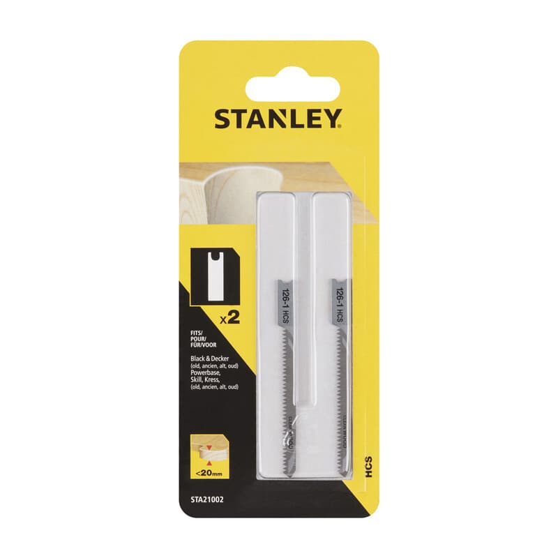 Piranha Stanley STA21002 X21043 2 Lame Legno Rett.t Fine Att ad U - 2