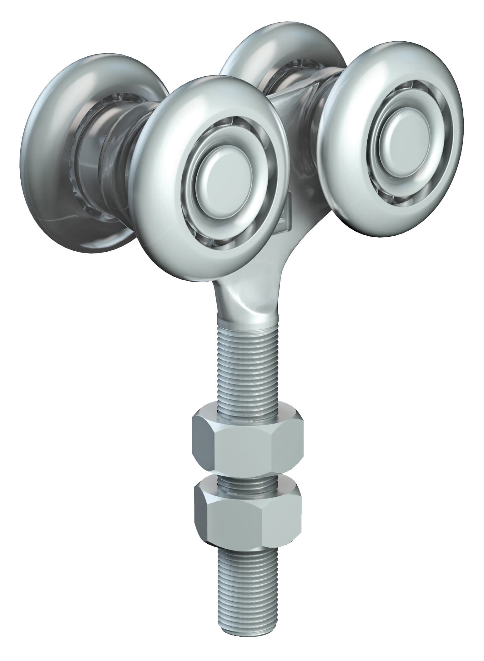 Omge 53 Carrello a 4 Ruote Ø 38 mm Port 220 kg - 2