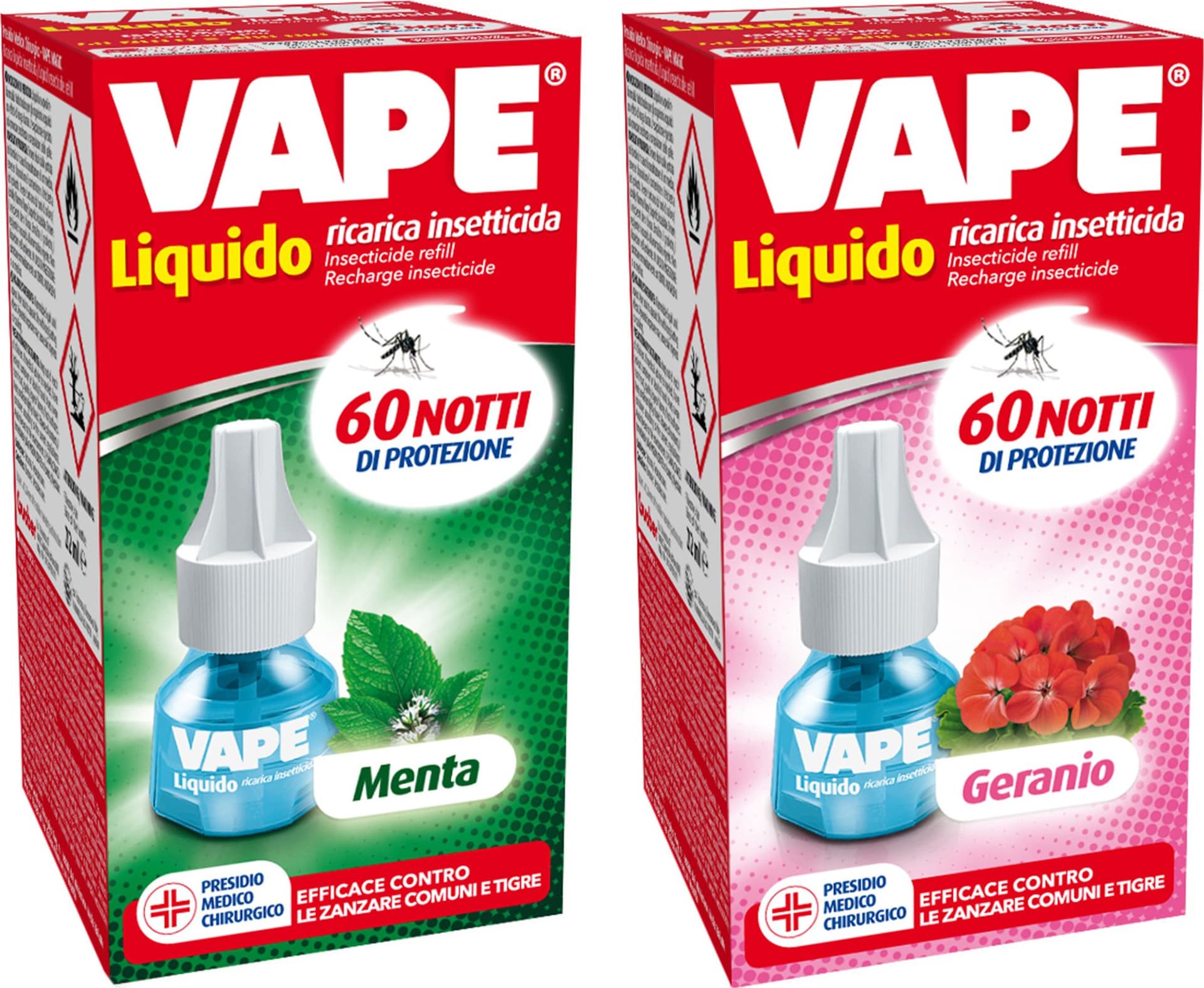 Antizanzare Vape Magic Ricar Liquida 60 Notti Prof 30 Pezzi - 2