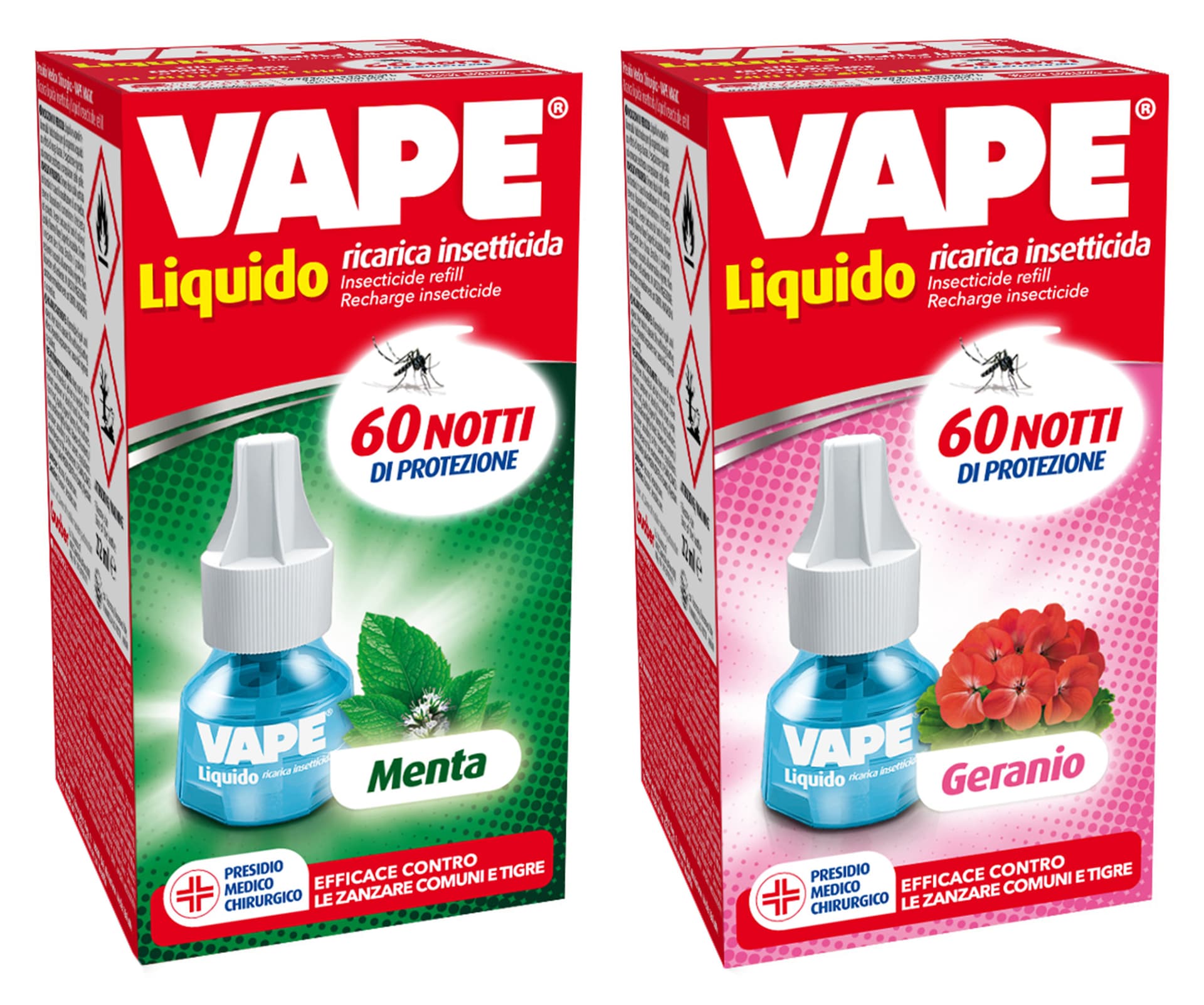 Antizanzare Vape Magic Ricar Liquida 60 Notti Prof 30 Pezzi - 2