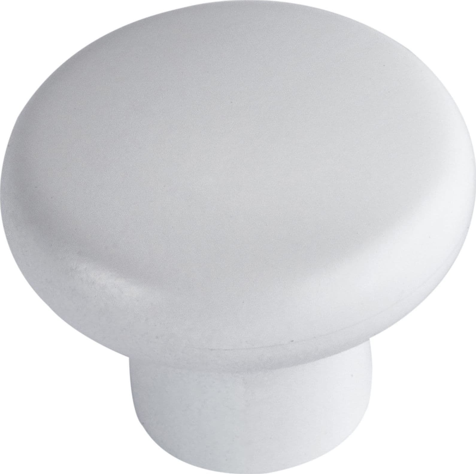 Bl Pomolo in Resina 24 PP Ø 24 mm Bianco 6 Blister 2 Pezzi – Idroweb