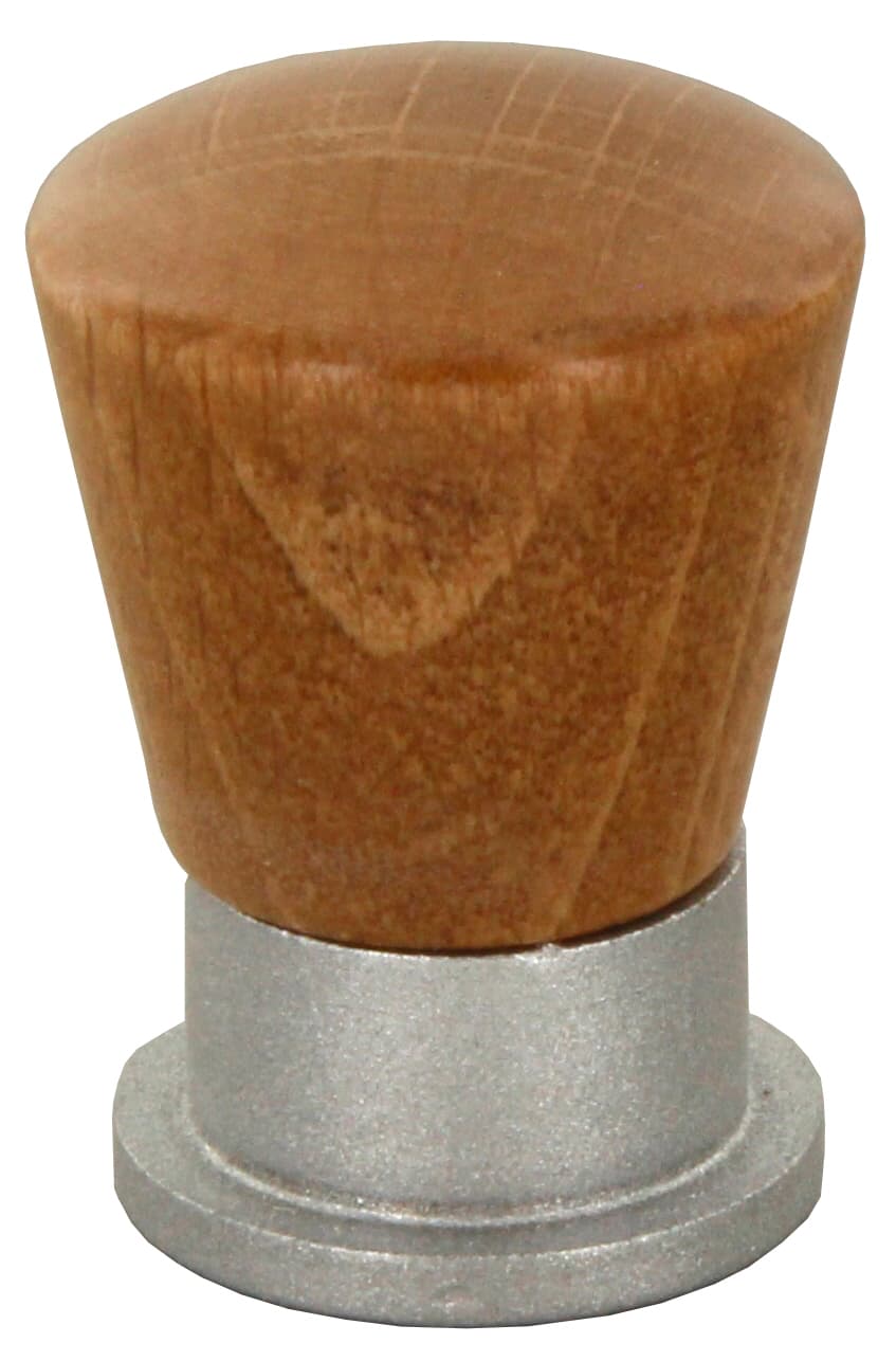 Pomolo Conico Legno Ott 745A Ø 19 mm Noce Ch* Botter Luigi 25 Pezzi - 2