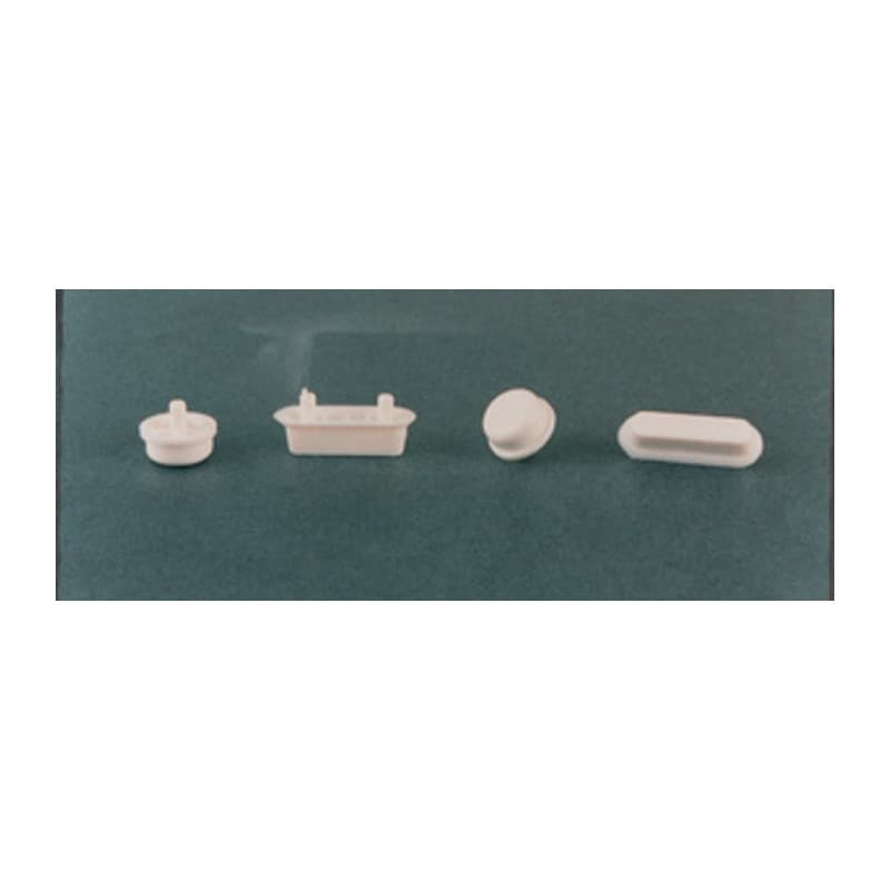 Bl Paracolpo Copriwater Tondo D 23,5 mm * Plastimetal 6,0 Blister 8 Pezzi - 2