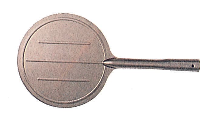 Pala per Pizza Acciaio INOX Ø 25 cm S Manico 3 Falci - 2