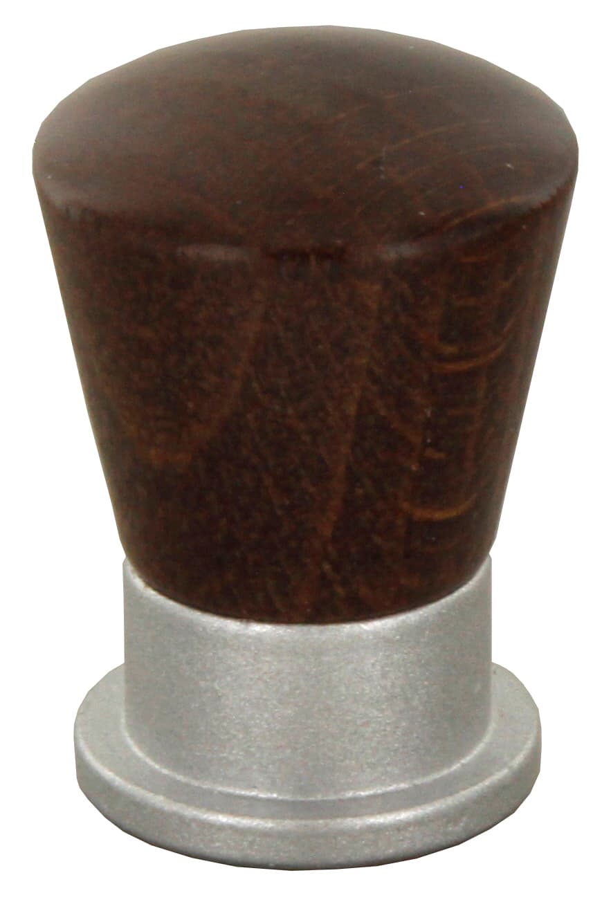 Pomolo Conico Legno Ott 745A Ø 19 mm Noce Sc Botter Luigi 25 Pezzi - 2