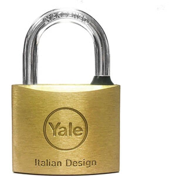 Lucchetto Ott Rettangolare 30 mm Yale PL110 Security Products 12 Pezzi - 2