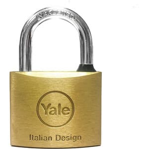Lucchetto Ott Rettangolare 30 mm Yale PL110 Security Products 12 Pezzi - 2