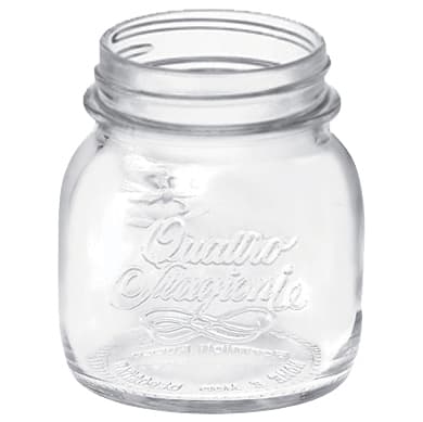Quattro Stagioni Vaso 15 Cl Senza Capsula D 56 mm 12 Pezzi - 2