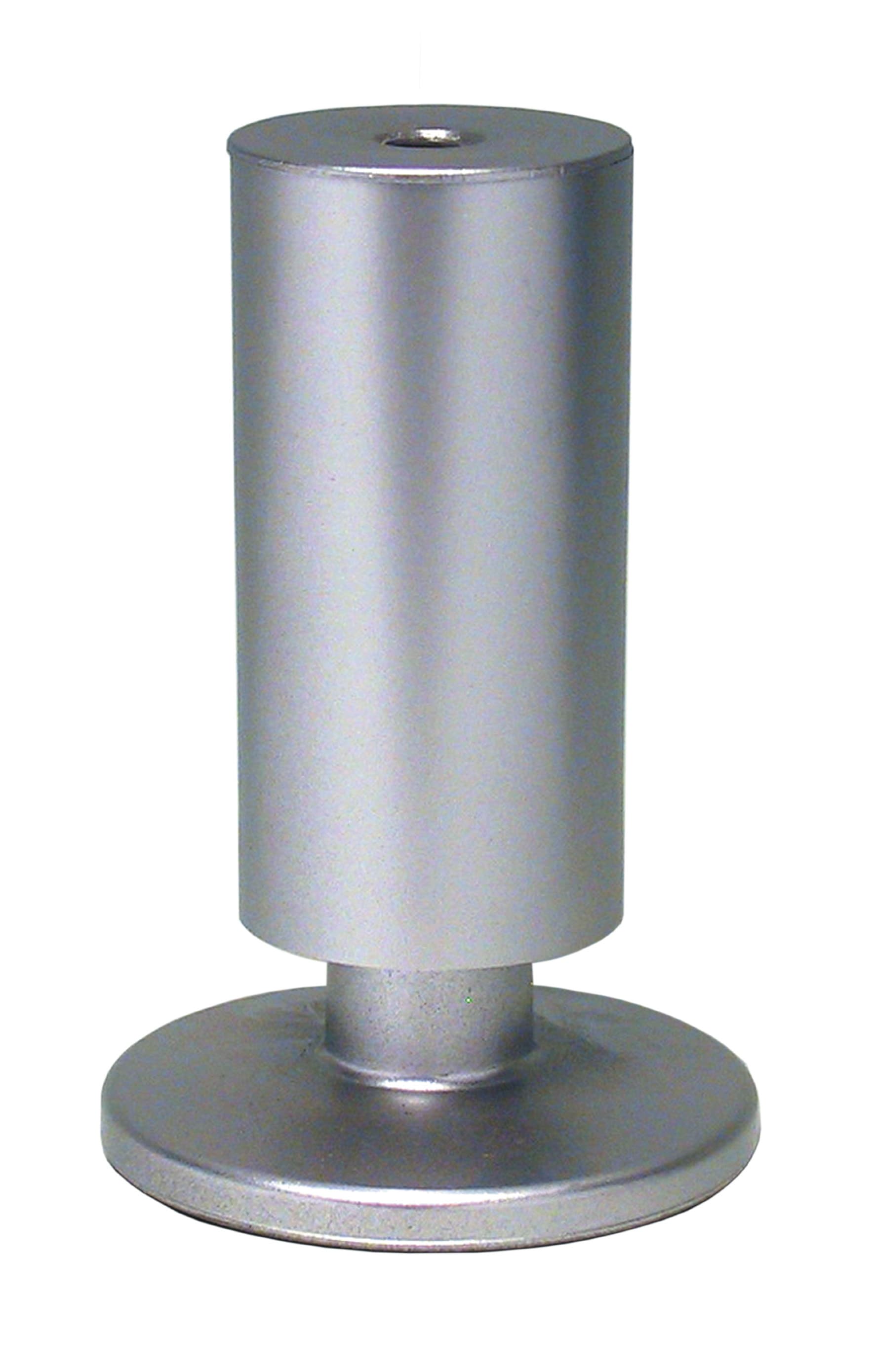 Piedino Regolabile ABS 90 mm P1807 Alluminio Gs Plast 12 Pezzi - 2
