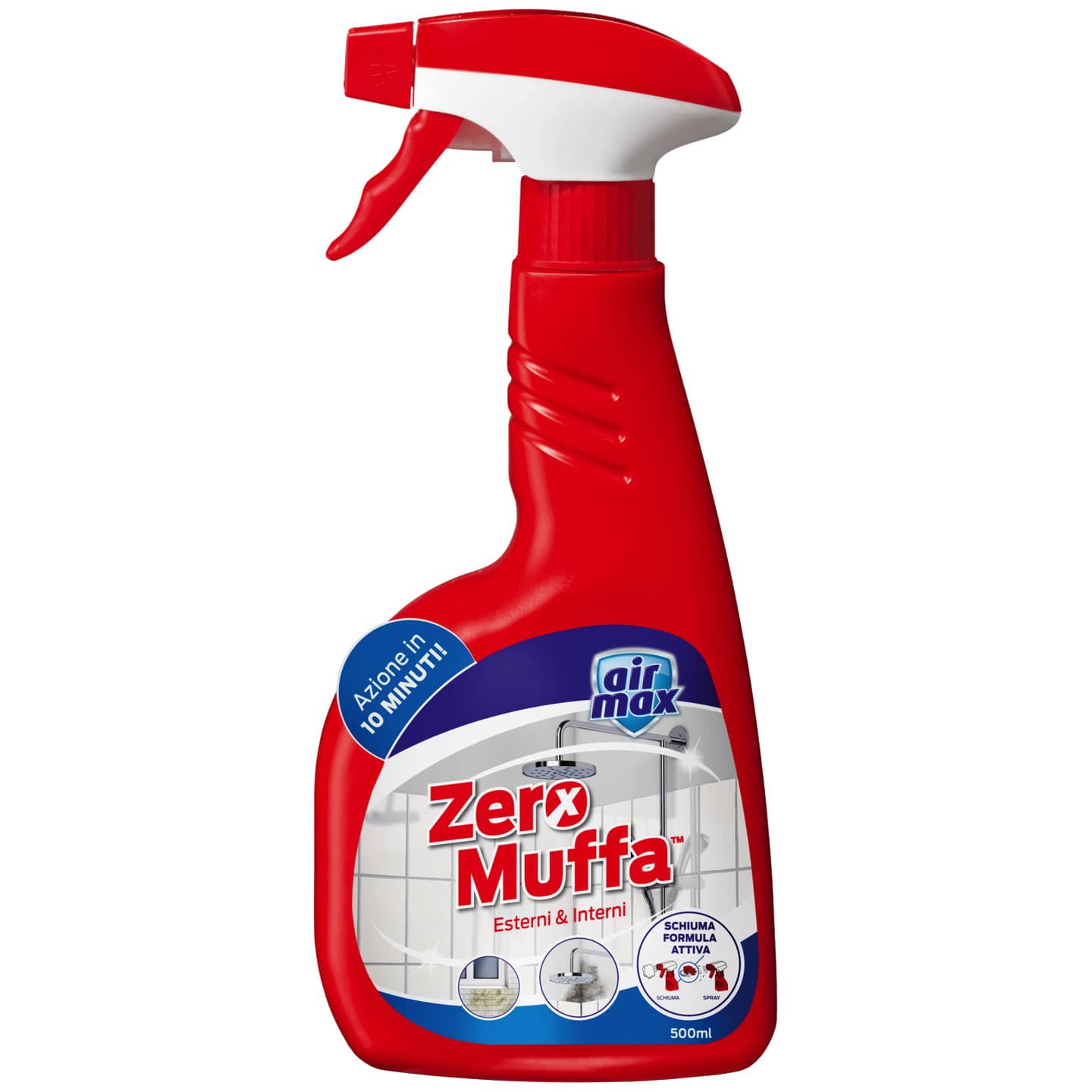 Antimuffa Airmax Zero Igienizzante 500 ml Rosso 6 Pezzi - 2