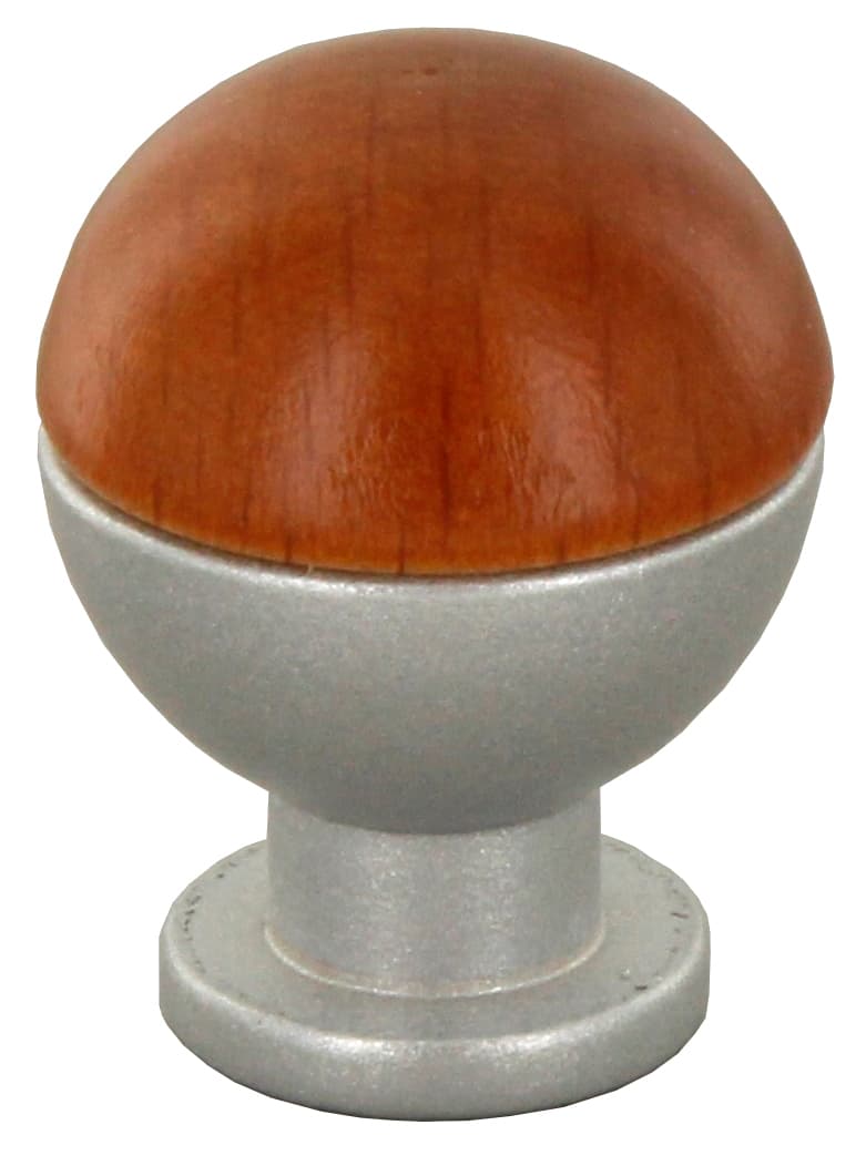 Pomolo Sferico Legno Ott 735B Ø 18 mm Ciliegio Botter Luigi 25 Pezzi - 2