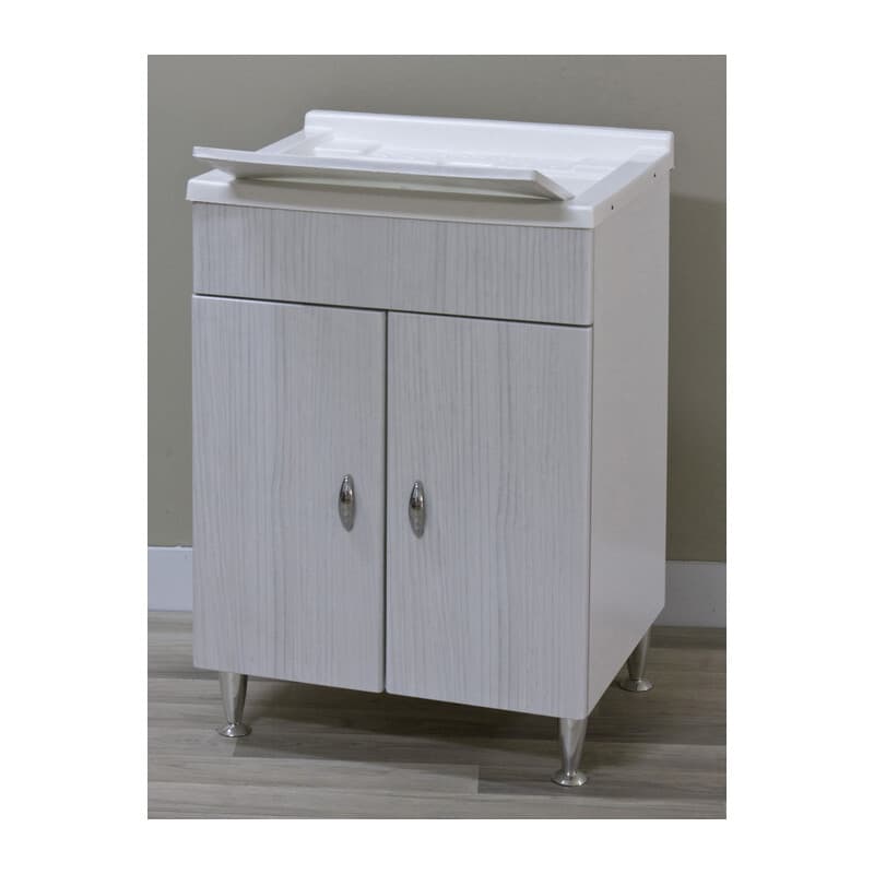 Lavatoio Antonella 60 x 50 cm con Sifone Bianco Port - 2