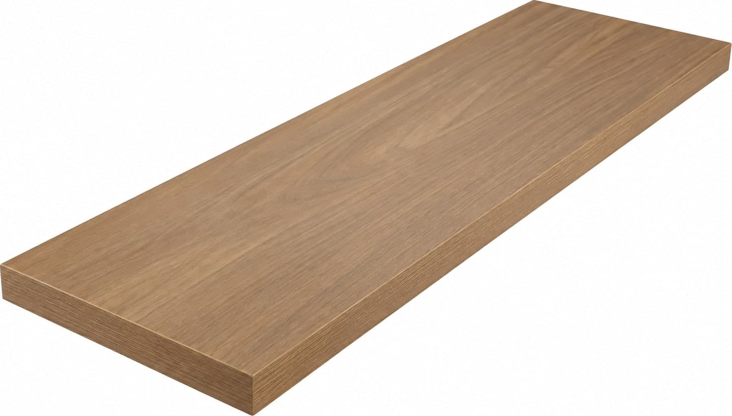 Mensola Squadrata Noce 40 x 1,8 x 60 cm 5 Pezzi – Idroweb