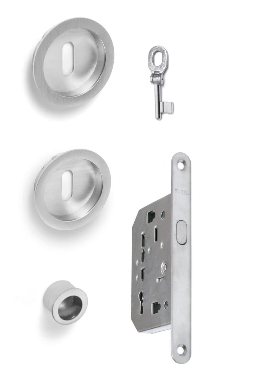 Kit Porta Scorr Nicchia D 48 mm F Chiave Cro Sat - 2