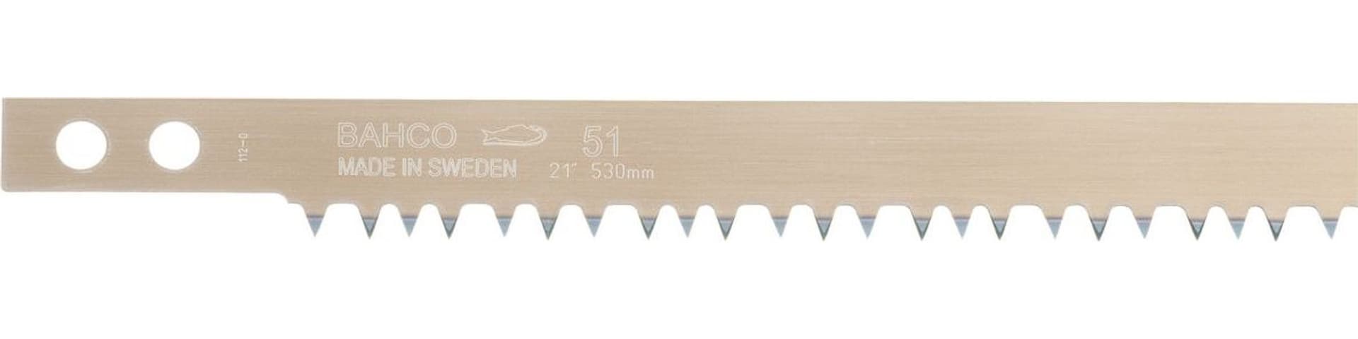 Lama per Segone 53 cm Dentatura Regolar Bahco 10 Pezzi - 2