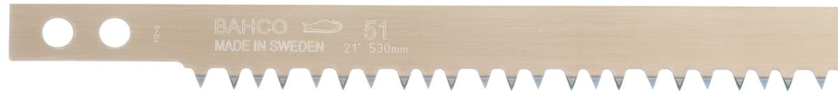 Lama per Segone 53 cm Dentatura Regolar Bahco 10 Pezzi - 2