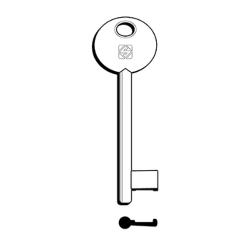 Chiavi Silca Patent Bon G Pari 6P3D Ni GR.25 5 Pezzi - 2