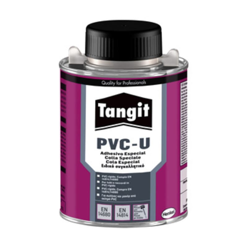 Tangit Adesivo PVC U Barattolo con Pennello 250 g Henkel Italia