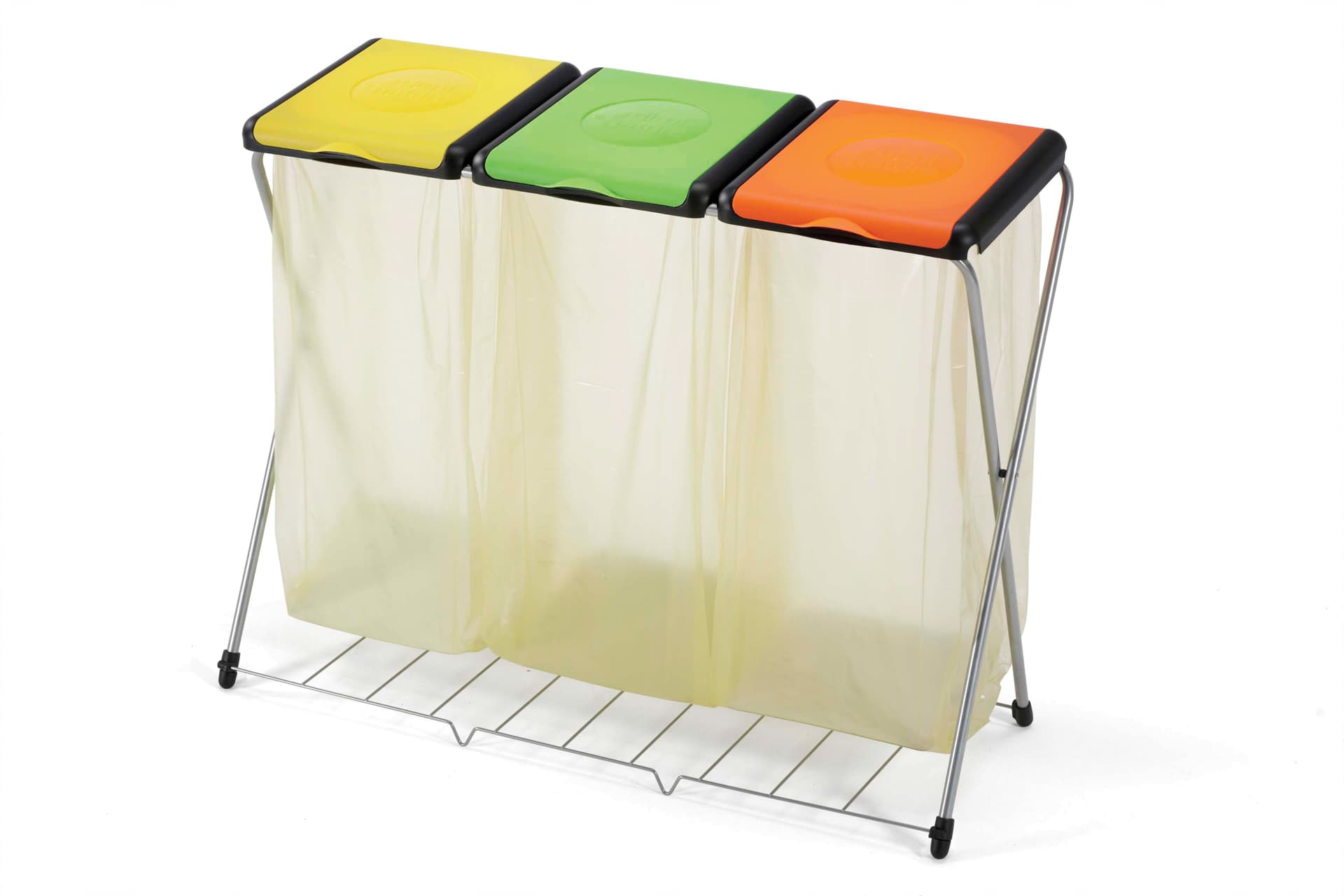 PATTUMIERA GIMI TRIO C/GRIGLIA E TRE COPERCHI- GIMI- 1,0 pz - 2