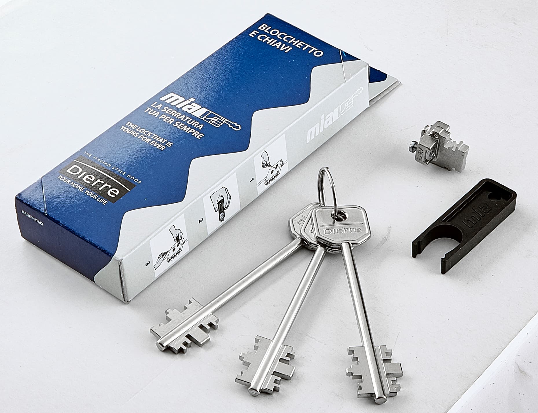 Chiave 116 mm Atra Blocchetto BLO3210 con Dierre - 2