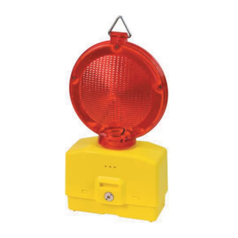 Lampeggiante per Cantiere Luce Rossa S Batteria Fme - 2