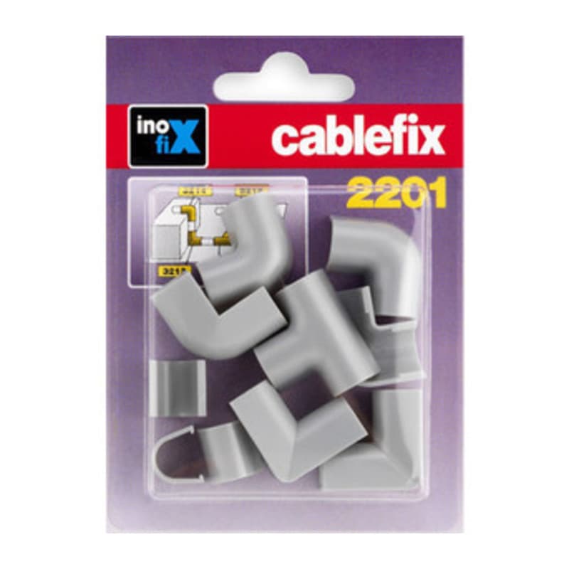 Giunto per Canalina Inofix Grigio 10 Pezzi - 2
