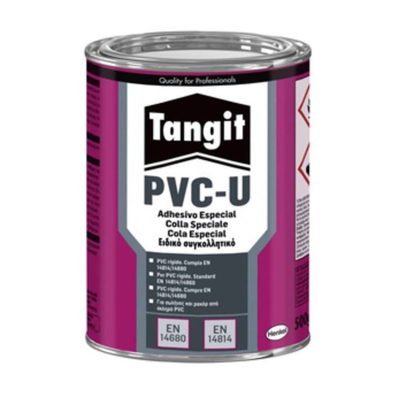 Tangit Adesivo PVC U Barattolo da 0,500 kg Henkel Italia