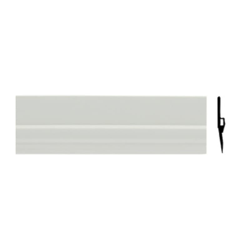 Paraporta Rigido con Pinna in Gomma Bianco Edilmed 25 Pezzi - 2