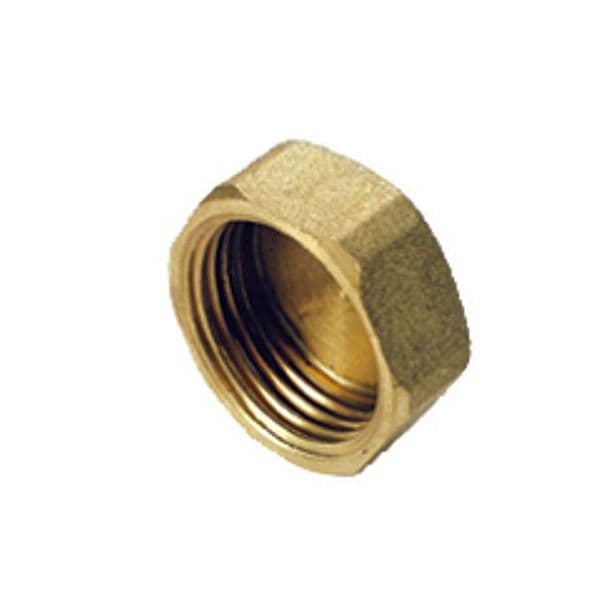 Idraulica Calotta Esag F 300 Ottone Giallo D 3/8 Amaflex 10 Pezzi - 2