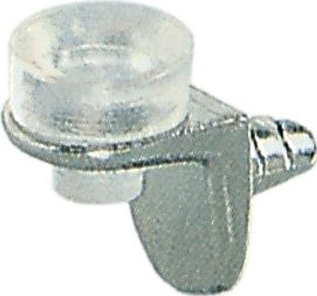 Sc Reggipiano con Ventosa Perno Ø 5 mm Nich * 8 Pezzi - 2