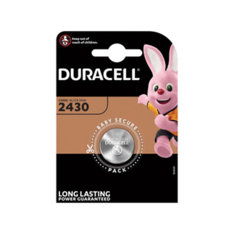 Duracell Batteria a Bottone CR2430 Bl Duracell 10 Blister - 2