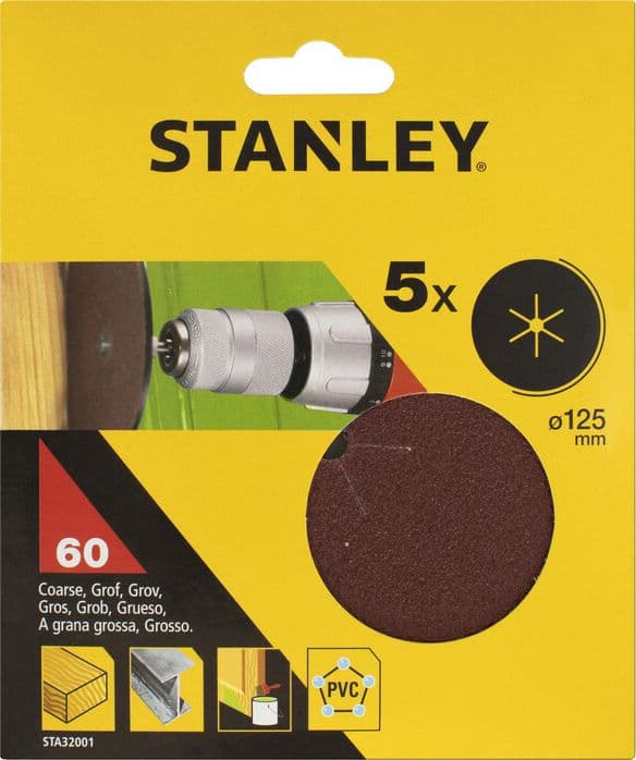 Piranha Stanley STA32001 X32001 5 Dischi D.125 GR.60 - 2