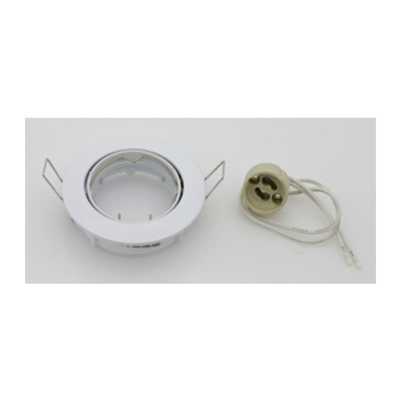 Faretto Incasso Fisso per LED GU10 Bianco 5 Pezzi - 2