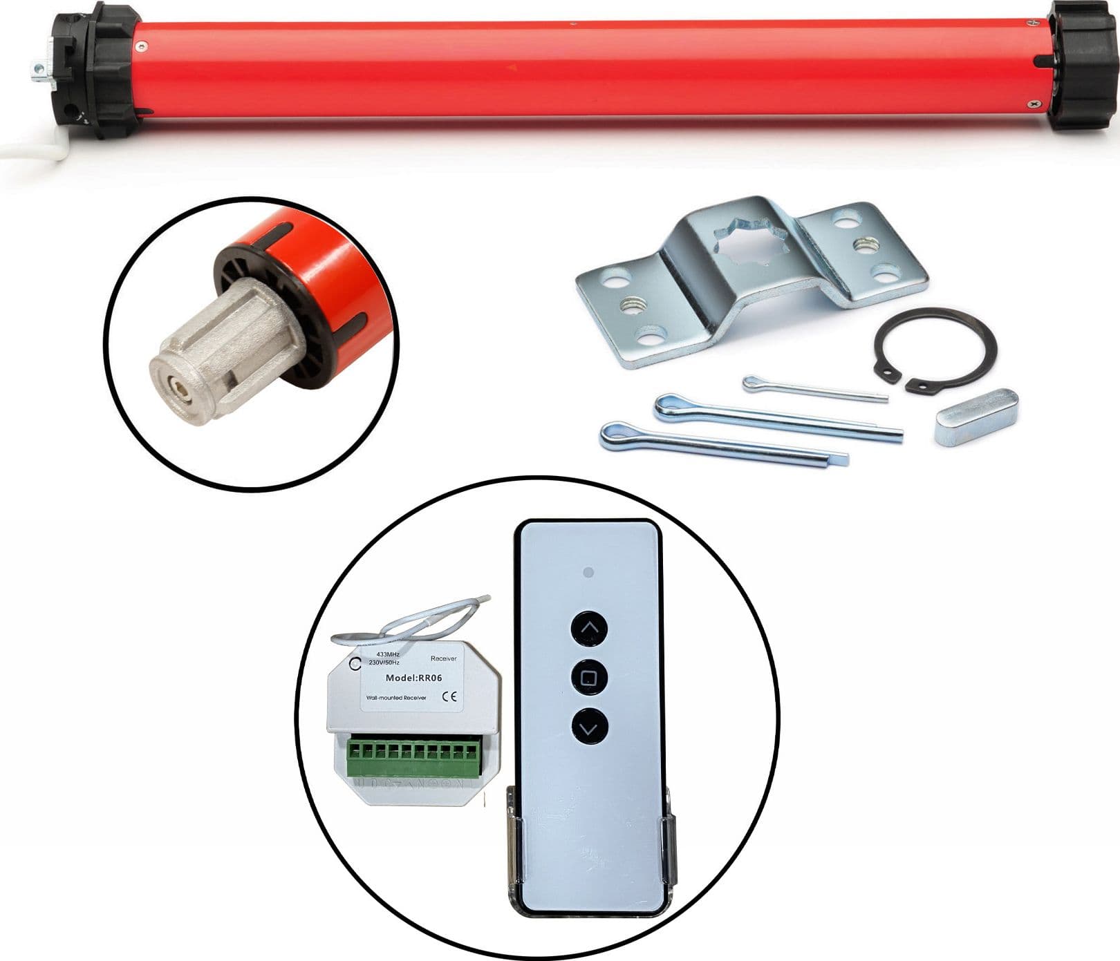 Motore per Tapparella Elettr Prestige con Telec 50NM - 2
