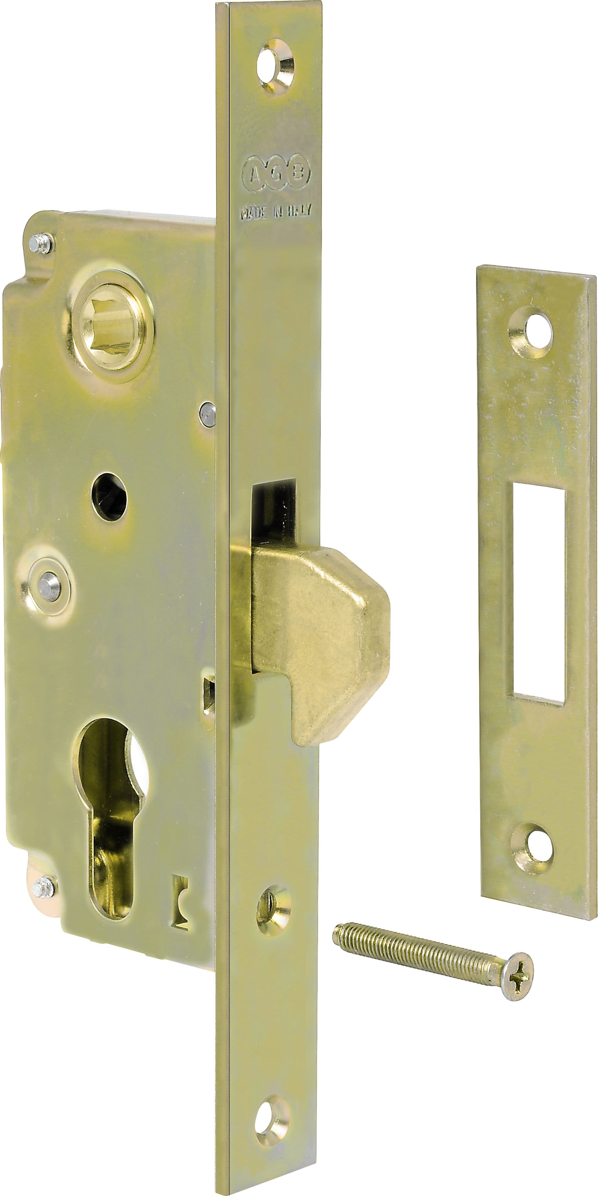 Serratura a Gancio Agb B910 S Cilindro 30 mm Alban Giacomo