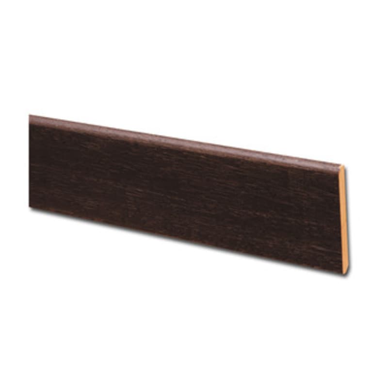 Battiscopa 70 x 7 mm Ayous Liscio 245 cm Noce Scuro 60341 10 Pezzi – Idroweb