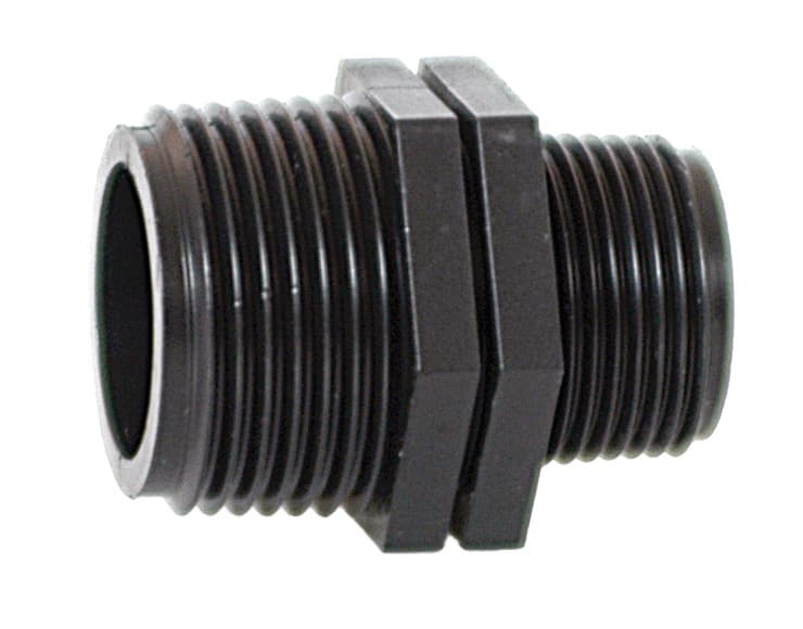 Raccordo Nylon Nipplo Riduzione ¾ x ½ Pl Irritec 5 Pezzi - 2