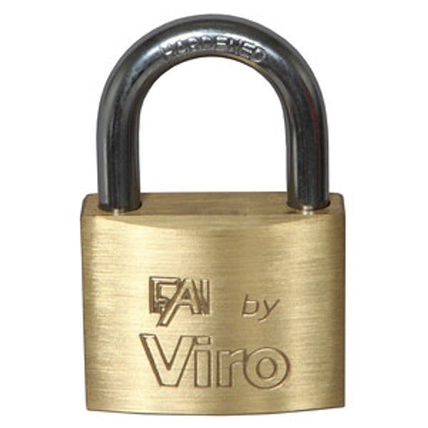 Lucchetto Rettangolare 50 mm Viro 555 Fai 6 Pezzi - 2