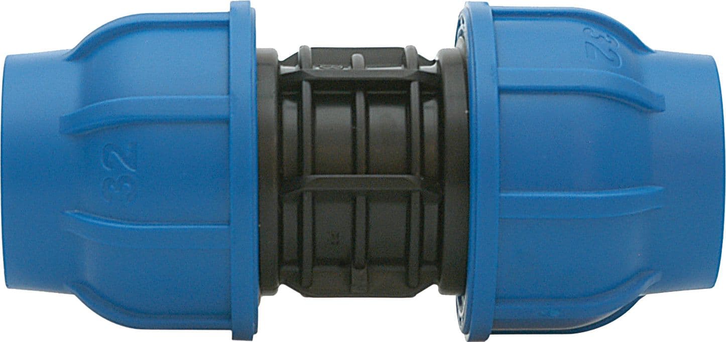 Raccordo Nylon Manicotto Giunzione 25 mm Pl Irritec 5 Pezzi - 2