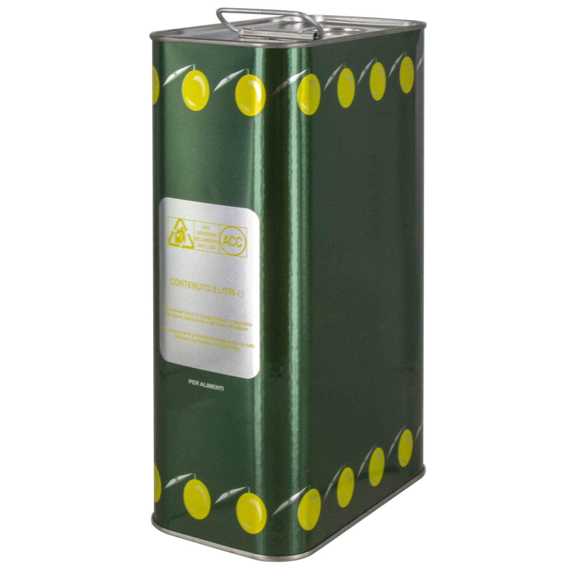 Lattina per Olio 3 l S Tappo 2022 20 Pezzi - 2
