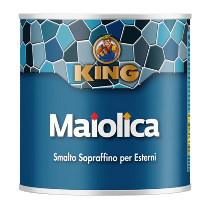 Smalto Maiolica Azzurro Napoli 528 100 g Colorificio Partenopeo 6 Pezzi - 2