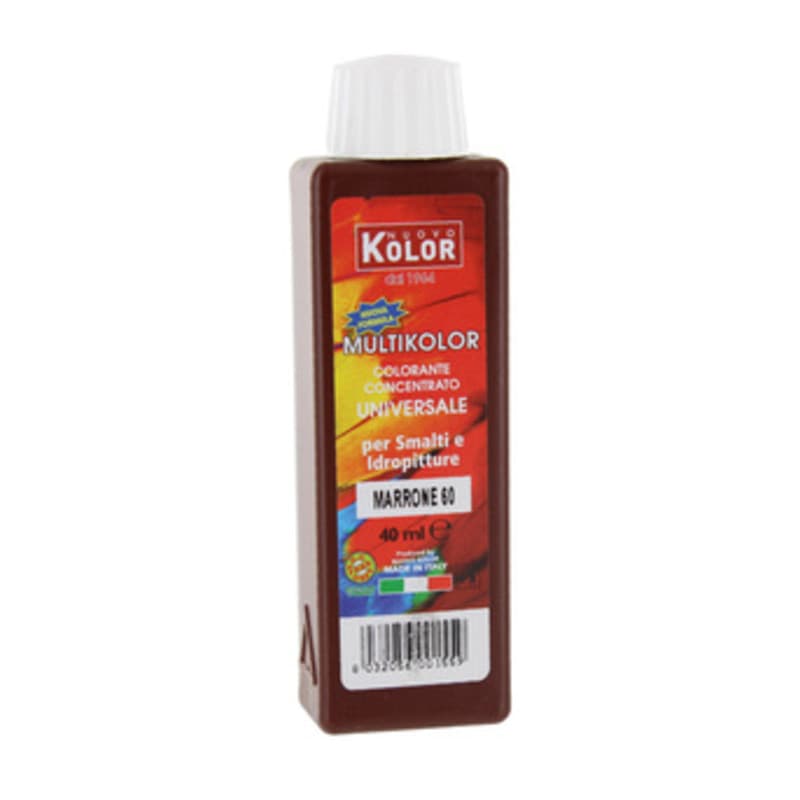 Colorante Universale 40 ml Marrone Ossido 60RL 12 Pezzi - 2