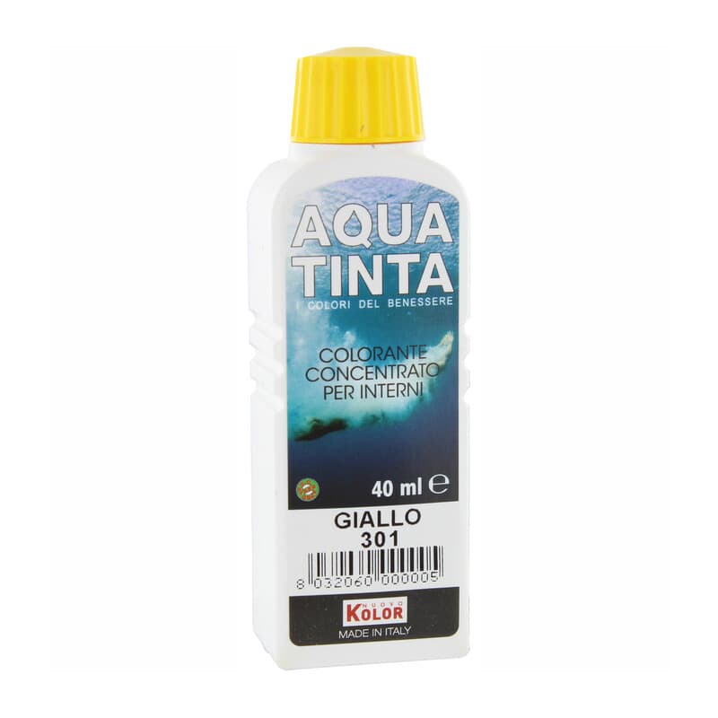 Aquatinta per Interni 40 ml Giallo 301 10 Pezzi - 2