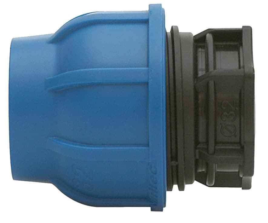 Raccordo Nylon Tappo Terminale 25 mm Pl Irritec 5 Pezzi - 2