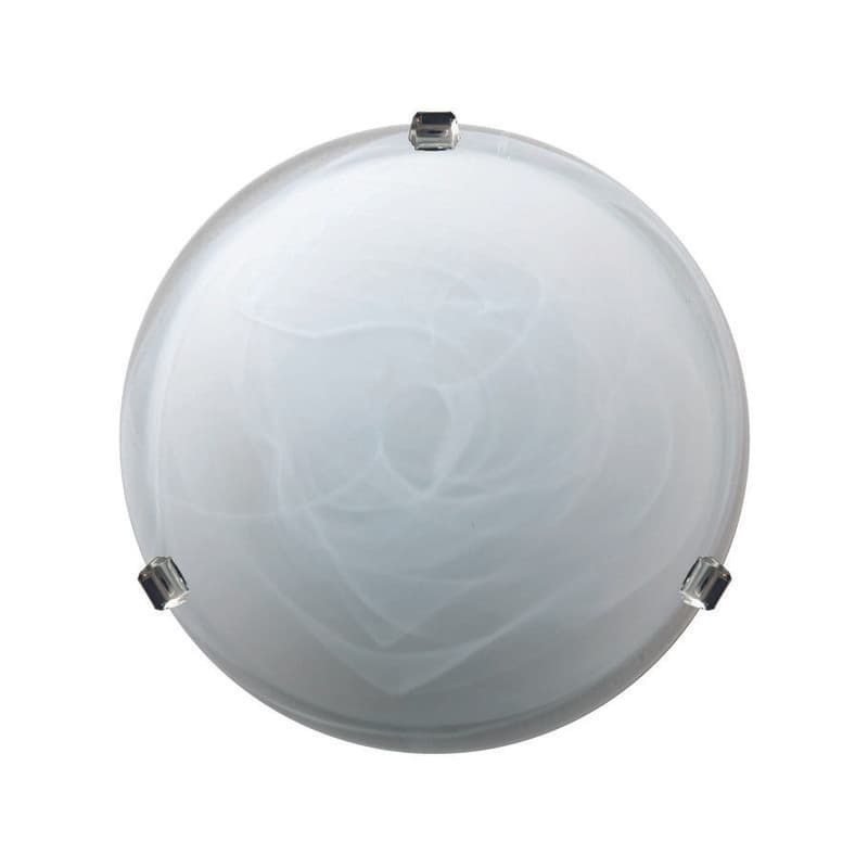Plafoniera Duna Alabastro Bianco D 30 cm 5 Pezzi - 2