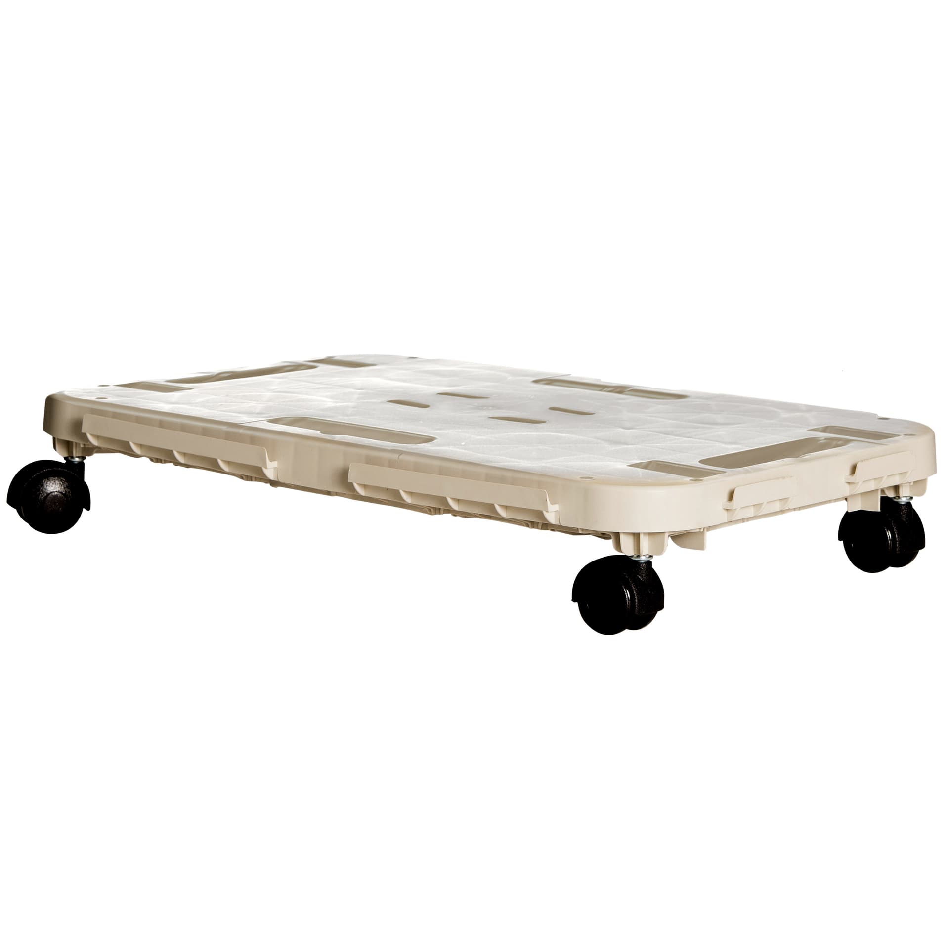 Pedana con Ruote Dolly Home 48 x 29 x 12,5 cm Ecru - 2