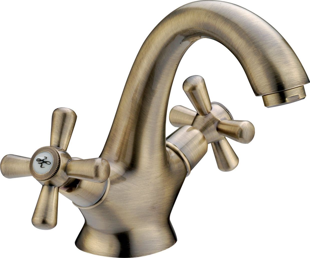 Serie Sofia Monofase. Lavabo Croce Bronzato Rubinetterie Associate - 2