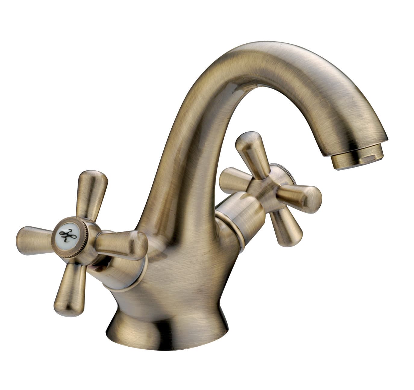 Serie Sofia Monofase. Lavabo Croce Bronzato Rubinetterie Associate - 2