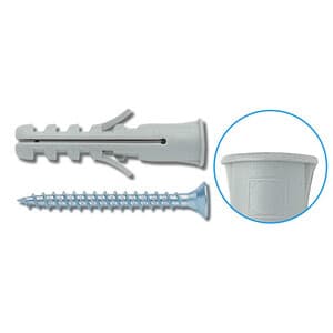 Tassello Eb Va con Bor 6 mm con Vite Itw Construction Products Italy 50,0 - 2
