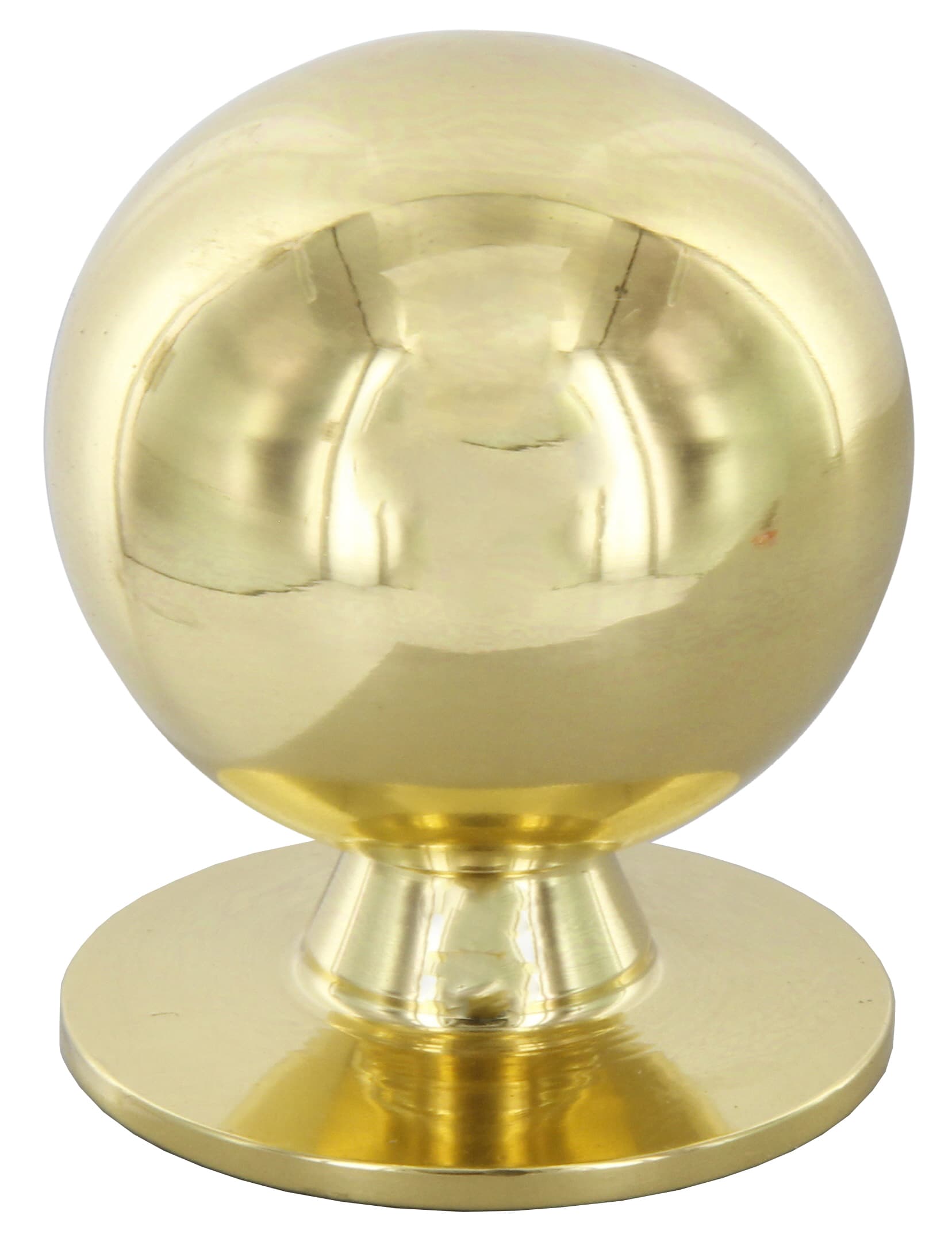 Bl Pomolo 2172 2501 Ø 25 mm Ottone Lucido Cafim 5,0 Blister 2 Pezzi - 2